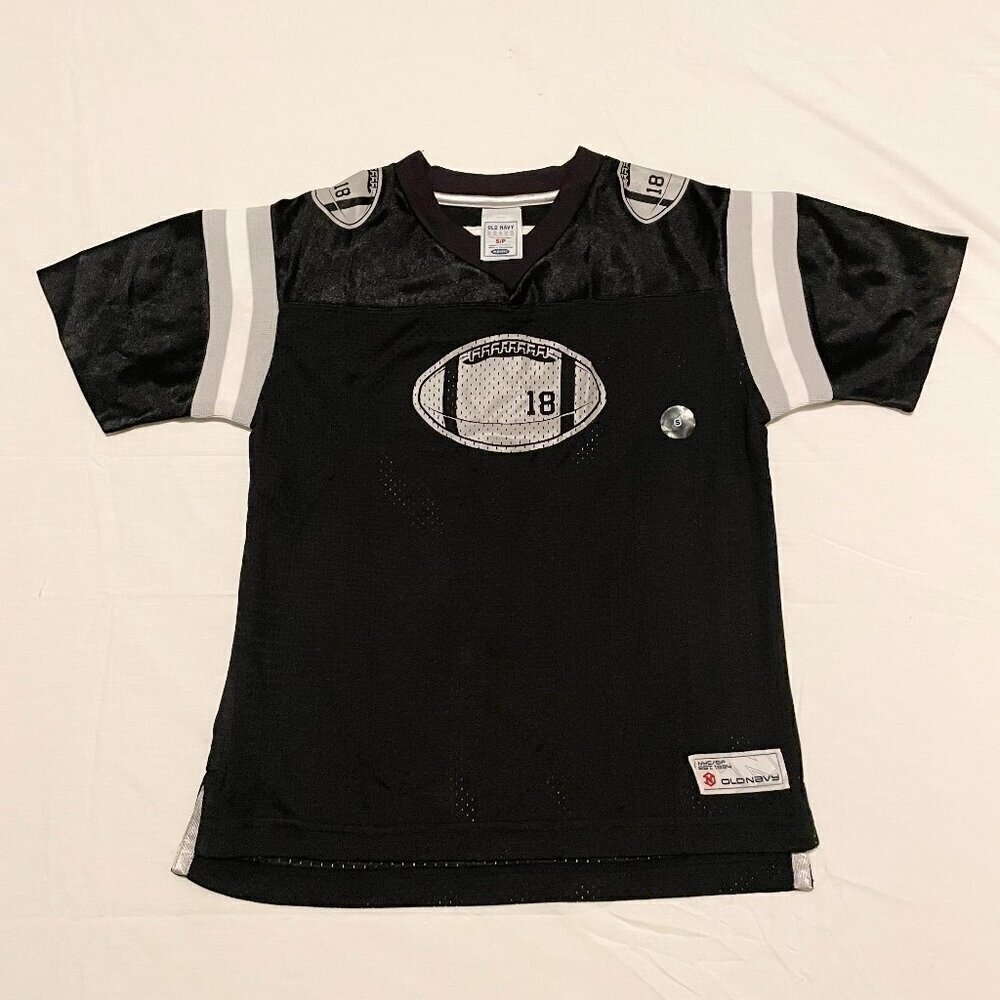Vintage Old Navy Boys Size Small Football Jersey Shirt